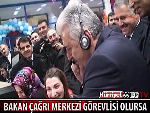 BAKAN YILDIRIM'IN VATANDAŞLA DİYALOĞU GÜLDÜRDÜ