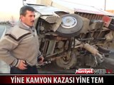 YİNE KAMYON KAZASI YİNE TEM