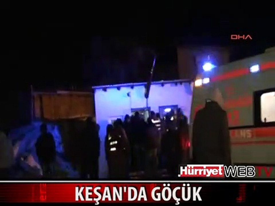 KEŞAN'DA KÖMÜR OCAĞINDA GÖÇÜK: 1 ÖLÜ