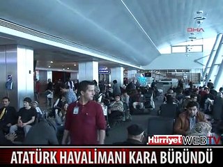 UÇAKLAR BUZLANMAYA KARŞI BÖYLE YIKANDI