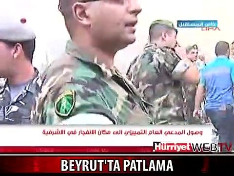 BEYRUT'TA BOMBALI SALDIRI