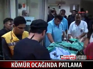 ZONGULDAK'DA KAÇAK KÖMÜR OCAĞINDA PATLAMA
