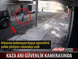 O ANI APARTMANIN KAMERASI GÖRÜNTÜLEDİ