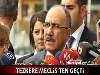 ATALAY: "BU TEZKERE BİR SAVAŞ TEZKERESİ DEĞİL"