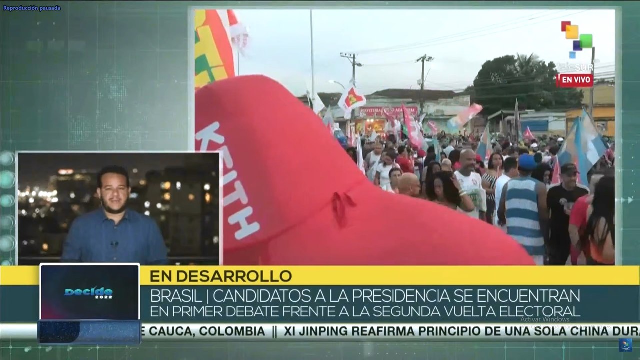 Brasil: Candidatos a la presidencia se enfrentan en primer debate de cara a balotaje