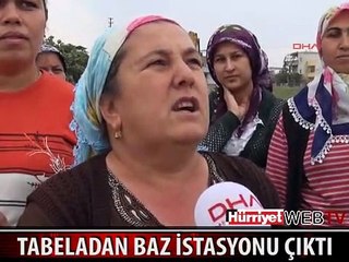 PES! ADANA'DA REKLAM TABELASINDAN BAZ İSTASYONU ÇIKTI