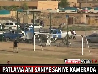 FUTBOL SAHASINDA TÜRKMEN LİDERLERE SUİKAST GİRİŞİMİ KAMERADA