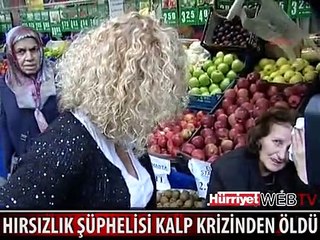 MAHALLELİ DAYAĞI YİYEN HIRSIZ KALP KRİZİNDEN ÖLDÜ