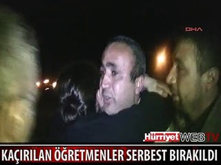 PKK MİDYAT'TA KAÇIRDIĞI 3 ÖĞRETMENİ SERBEST BIRAKTI