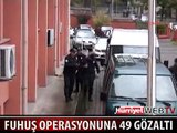 KARABÜK'TE FUHUŞ OPERASYONUNA 49 GÖZALTI