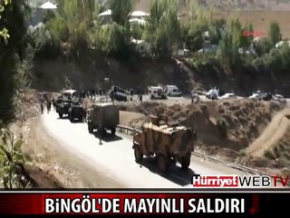 BİNGÖL'DE POLİSE MAYINLI SALDIRI: 8 ŞEHİT