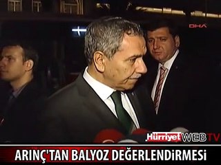 ARINÇ: TEMYİZ SONUCUNU DA BEKLEMEK LAZIM