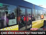 METROBÜS DURAĞINDAKİ PAKETİN İÇİNDEN BAKIN NE ÇIKTI