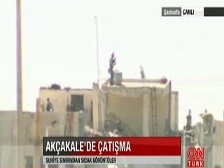 CANLI YAYINDA SURİYE BAYRAĞINI BÖYLE İNDİRDİLER