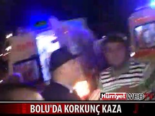 BOLU'DA KATLİAM GİBİ KAZA: 9 ÖLÜ 34 YARALI