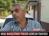 RİZE'DE OKUL BAHÇESİNDEKİ BÜYÜK TEHLİKE