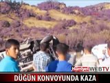 MANİSA'DA DÜĞÜN KONVOYUNDA CAN PAZARI: 21 YARALI