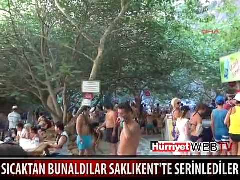 SICAKTAN BUNALANLAR BURADA SERİNLİYOR