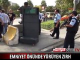 EMNİYET ÖNÜNE YÜRÜYEN ZIRH