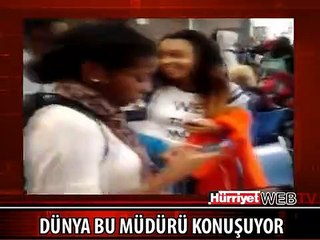 OKUL MÜDÜRÜNÜN BU GÖRÜNTÜLERİ REKOR KIRDI