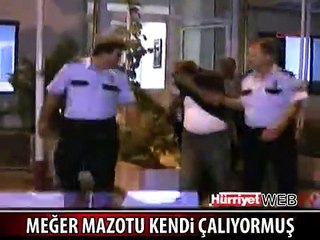 BÖYLESİ DE GÖRÜLMEDİ! OTOMOBİL TAKSİDİNİ BAKIN NASIL ÖDEYECEKTİ