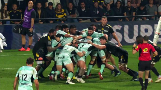 TOP 14 - Essai de Mathieu BASTAREAUD (RCT) - Stade Rochelais - RC Toulon - Saison 2022:2023