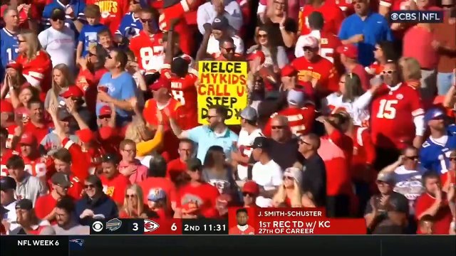 Kansas City Chiefs vs. Buffalo Bills Full Highlights 2nd QTR _ NFL Week 6_ 2022