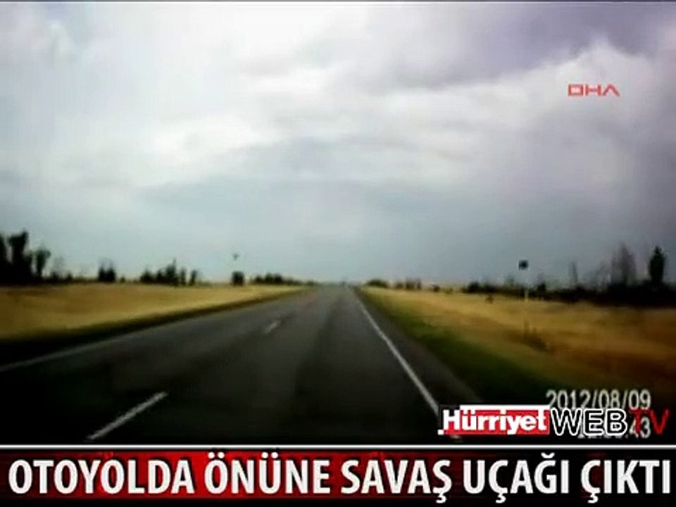OTOYOLDA İNANILMAZ OLAY