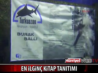 SU ALTINDA KİTABININ TANITIMINI YAPTI