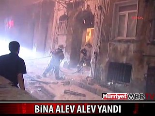 BEYOĞLU'NDA DEHŞET GECESİ! 3. KATTAN AŞAĞIYA ATLADI
