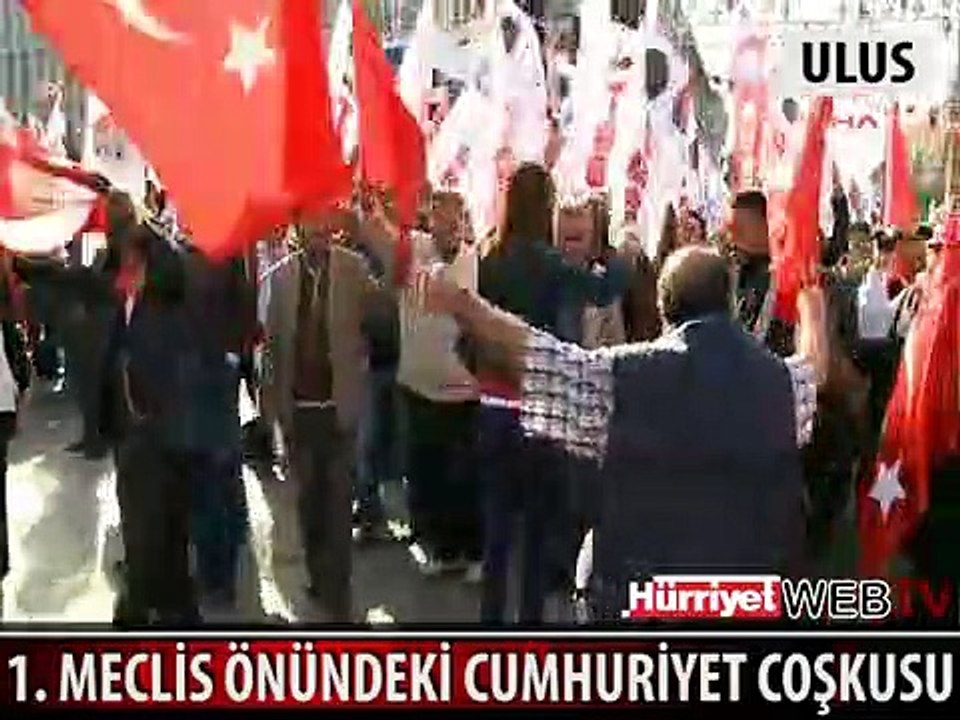 ULUS MEYDANI'NDAN İLK GÖRÜNTÜLER