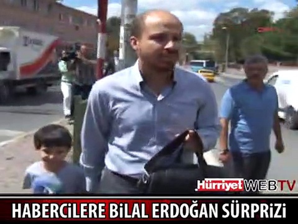 HABERCİLERE BİLAL ERDOĞAN SÜRPRİZİ