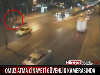 OMUZ ATMA CİNAYETİ GÜVENLİK KAMERASINDA