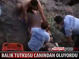 BALIK TUTKUSU YÜZÜNDEN CANINDAN OLUYORDU