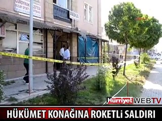 HÜKÜMET KONAĞINA ROKETLİ SALDIRI