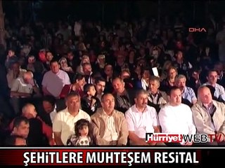 ŞEHİTLERE ARMAĞAN ETTİ