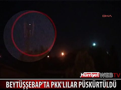 BEYTÜŞŞEBAP'TAKİ ÇATIŞMA ANI KAMERADA
