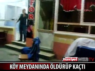 SAKARYA'DA KÖY MEYDANINDA DEHŞET