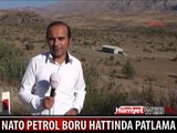 NATO PETROL BORU HATTINDA PATLAMA