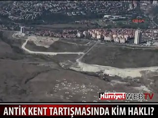 ISPARTAKULE YAKININDA "ANTİK KENT" TARTIŞMASI