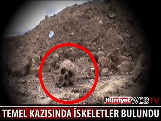 4 METRE DERİNLİKTE ORTAYA ÇIKTI