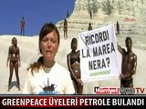 PETROLE BULANIP PROTESTO ETTİLER
