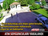 HIRSIZLIK ANI GÜVENLİK KAMERASINA BÖYLE YANSIDI