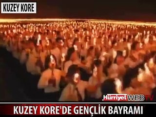 KUZEY KORELİ GENÇLER ASKERİ DİSİPLİNLE KUTLADI