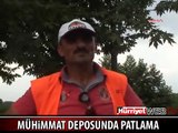 İZMİT'TE MÜHİMMAT DEPOSU PATLADI