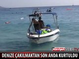 200 METREDEN DENİZE ÇAKILMAKTAN SON ANDA KURTULDU