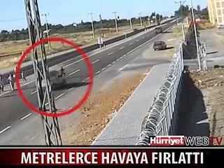 O İNANILMAZ AN KAMERAYA BÖYLE YANSIDI