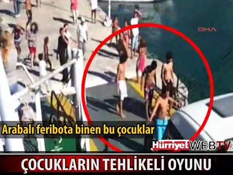 BU GÖRÜNTÜLER FERİBOTTAN ÇEKİLDİ! BUNA KİM DUR DİYECEK