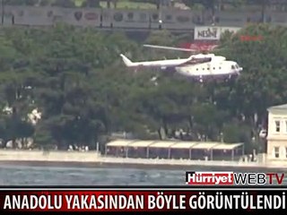 BOĞAZ'DAKİ HERKES BÖYLE SEYRETTİ