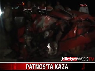 PATNOS'TA KAMYON DEHŞETİ